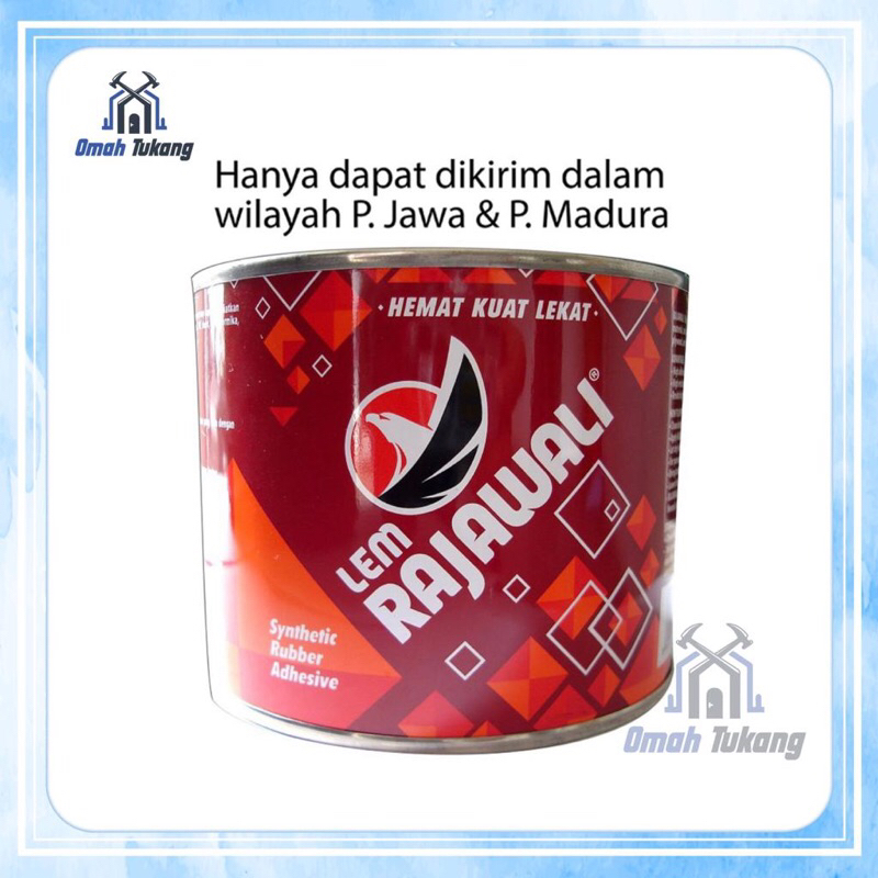 Jual Lem Rajawali Kuning 300gr / Lem Kuning Kaleng / Lem Serbaguna ...