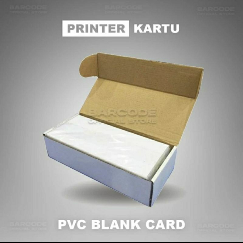 Jual 250 Pcs PVC BLANK ID CARD Datacard Evoluis Fargo HiTi Zebra Matica ...