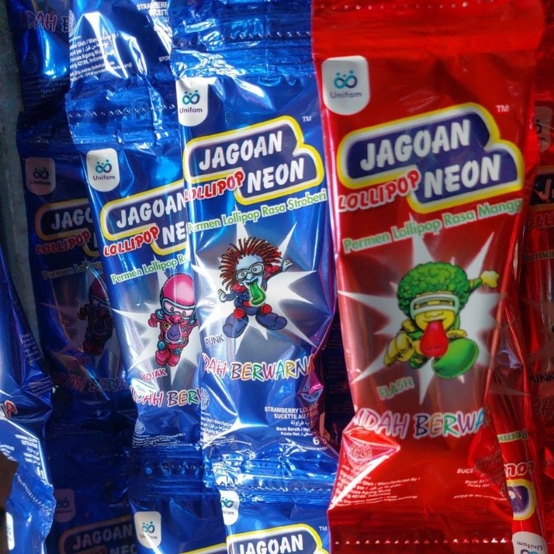 Jual Permen Jadul Jagoan Neon Isi 12 pc | Shopee Indonesia