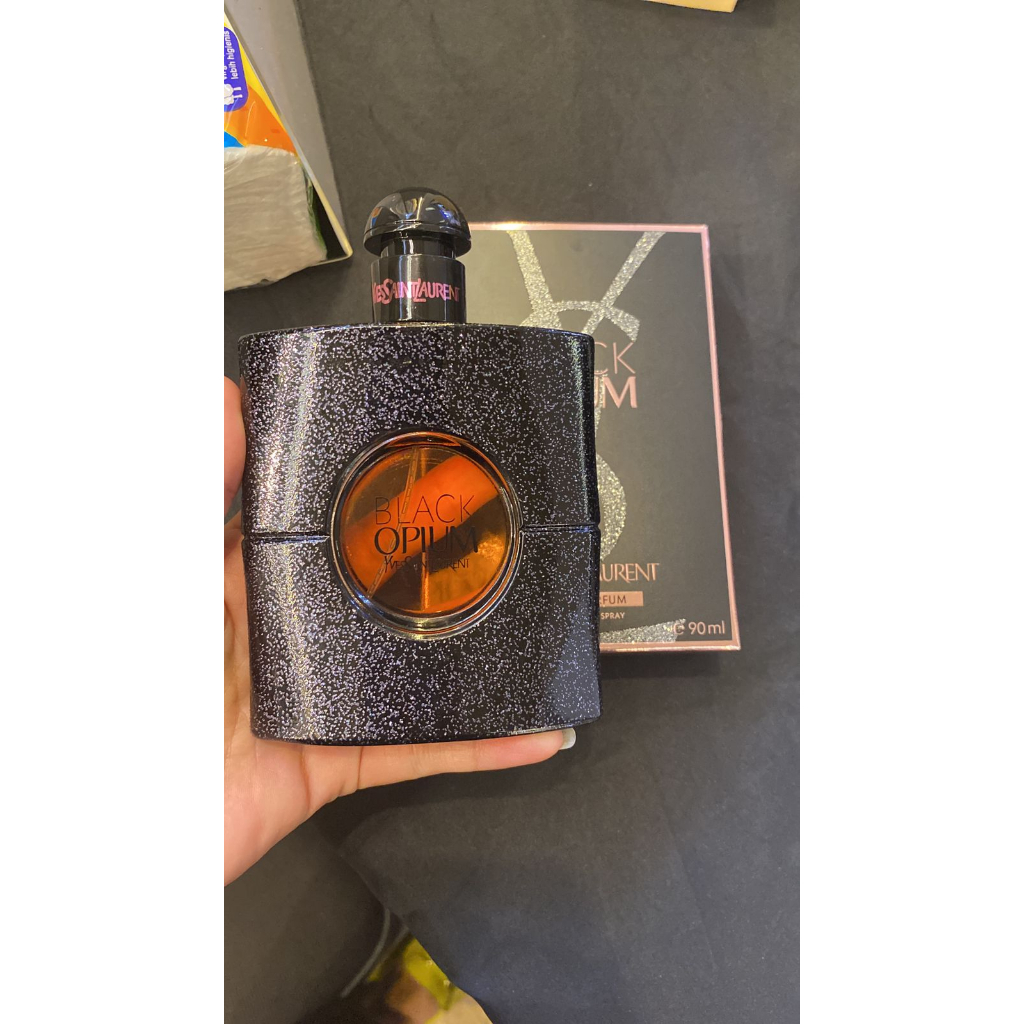Jual Parfum YSL Black Opium 90ml EDP Original Full Set | Shopee Indonesia