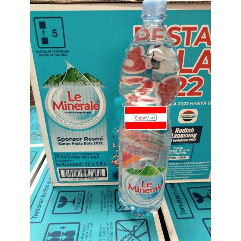 Jual le minerale 12 x 1500 ml 1 dus shopee indonesia