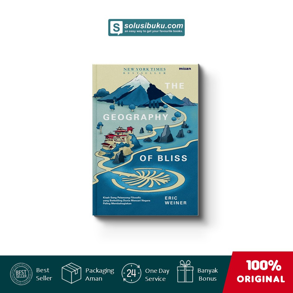 Jual Buku The Geography Of Bliss (Edisi Ke5) Republish 2022 (Mizan