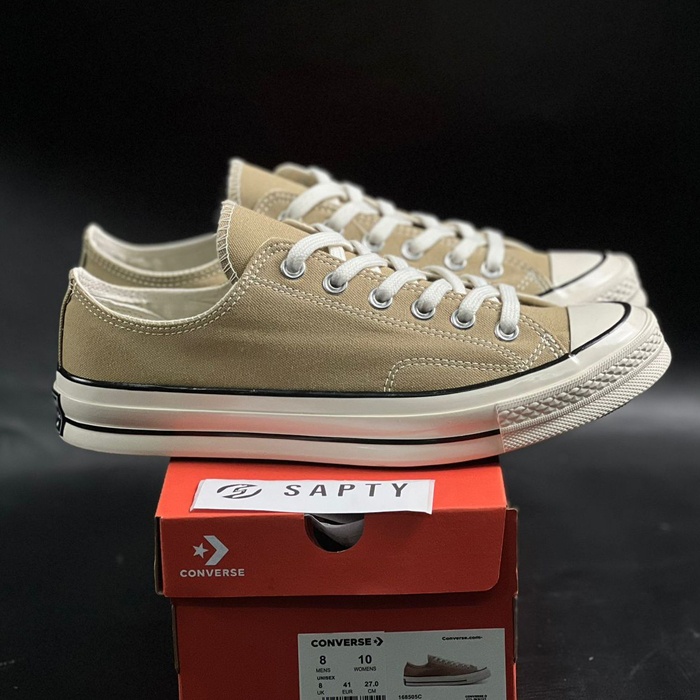 Sepatu Converse Chuck Taylor 70s White Low Import Original BNIB