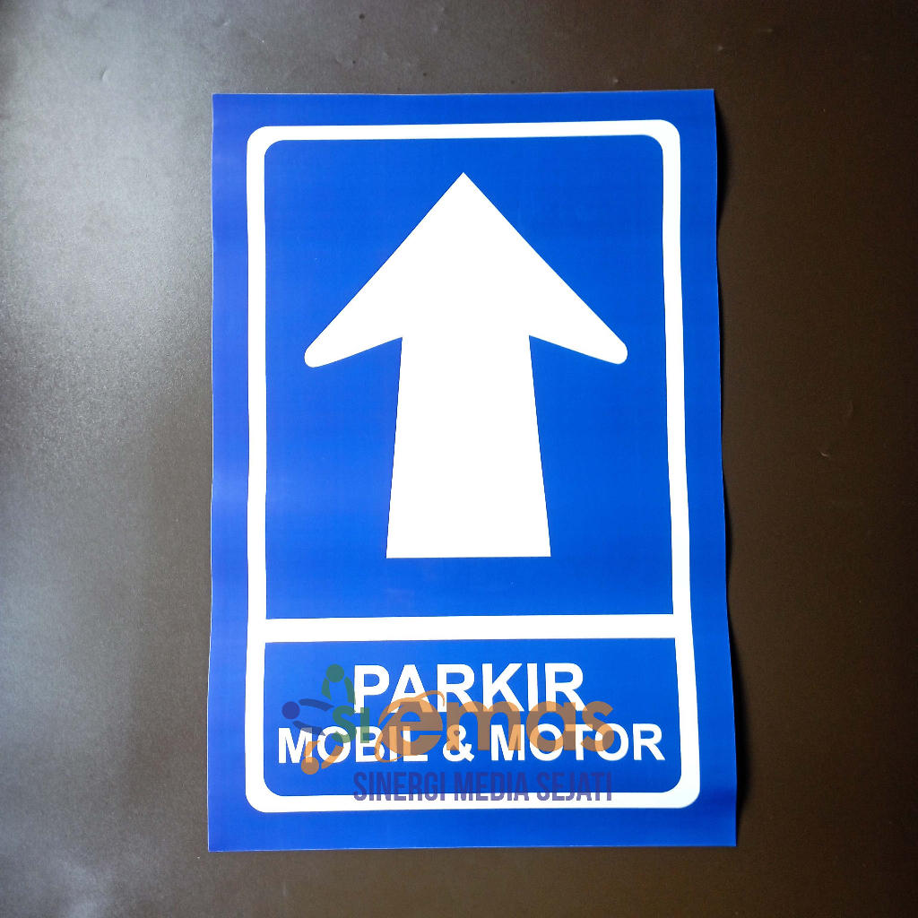 Jual Stiker Panah Arah Parkir Mobil Motor Stiker Tempat Parkir Mobil