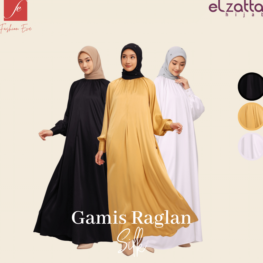 Jual ELZATTA GAMIS DRESS BAJU MUSLIM MUSLIMAH WANITA POLOS TERBARU