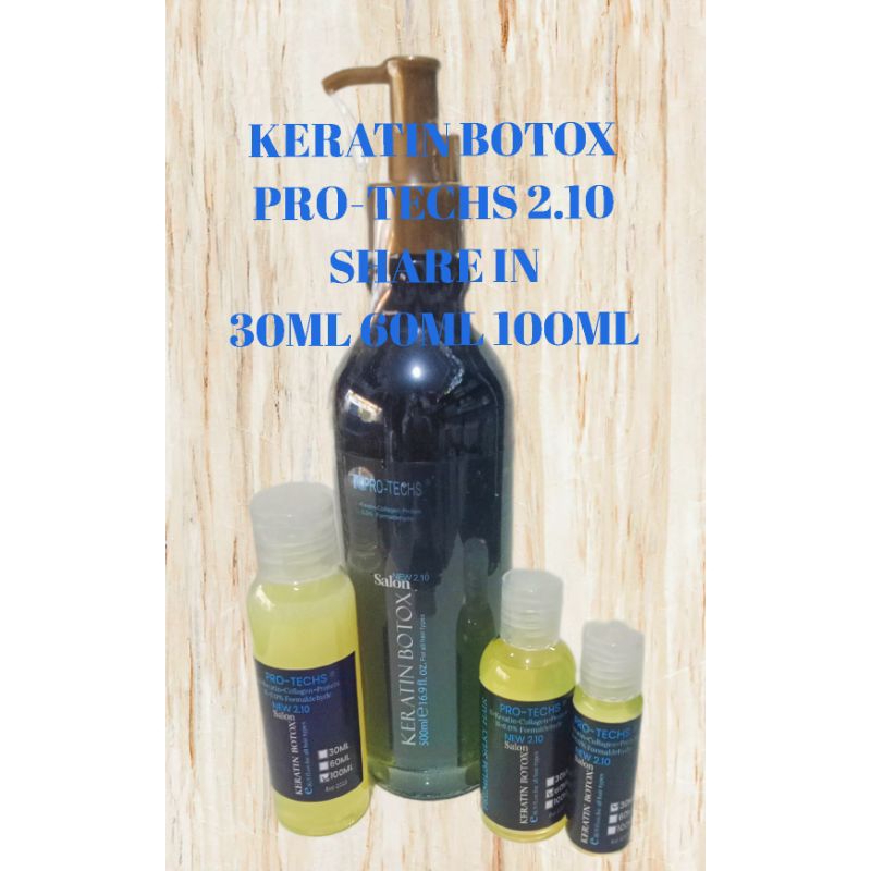 Jual (COD)Pelurus Rambut Keratin BOTOX 2.10/Keratin Smoothing Treatment ...
