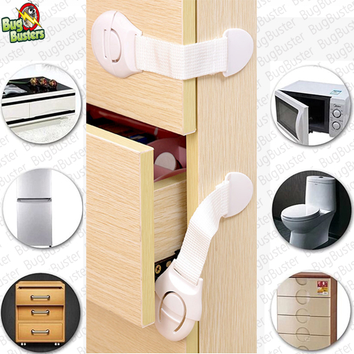 Jual KOOLBOY Kunci Laci Lemari Ribbon Lock Safety Kids Drawer - LK-003 ...