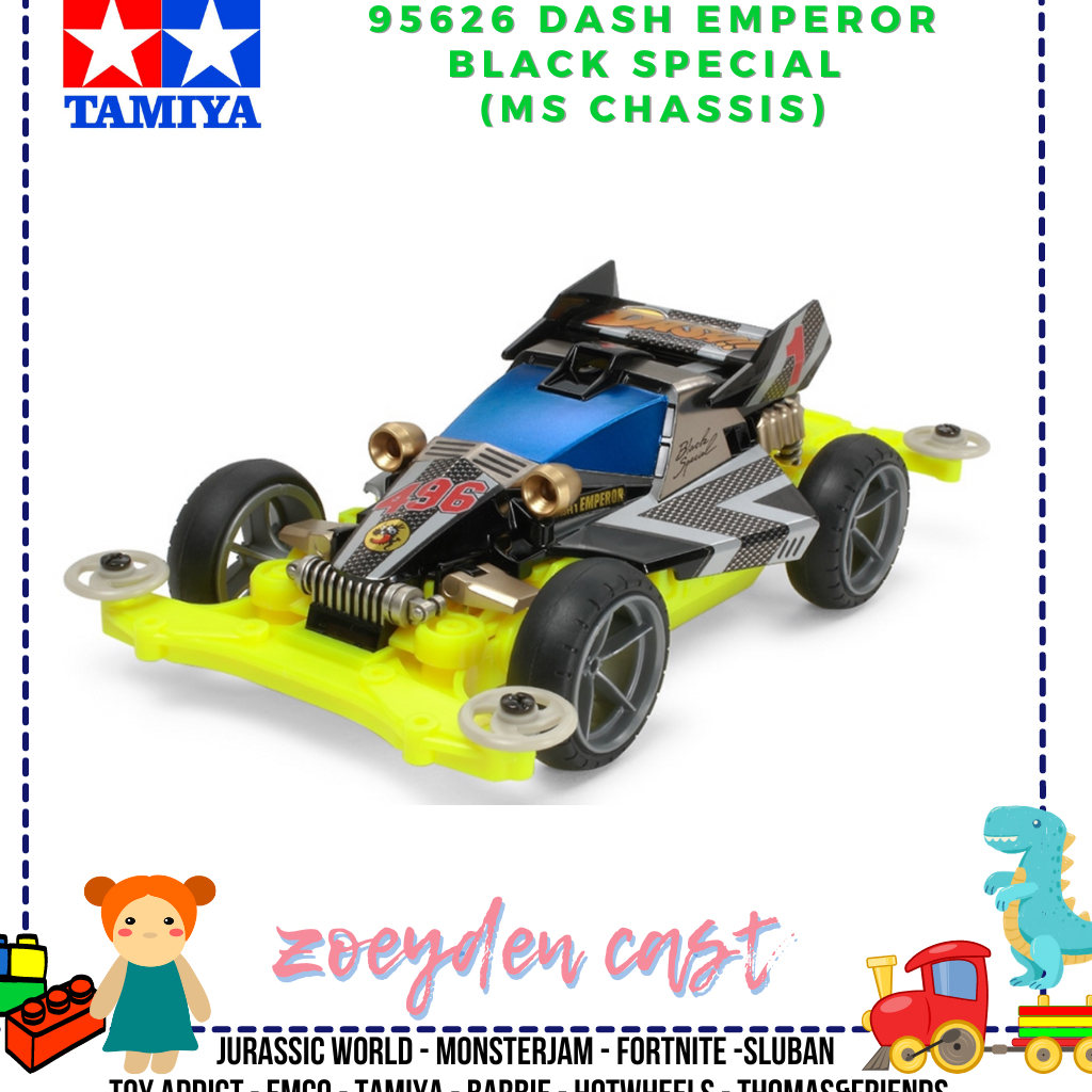 Jual Tamiya 95296 Dash 1 Emperor Black Special | Shopee Indonesia