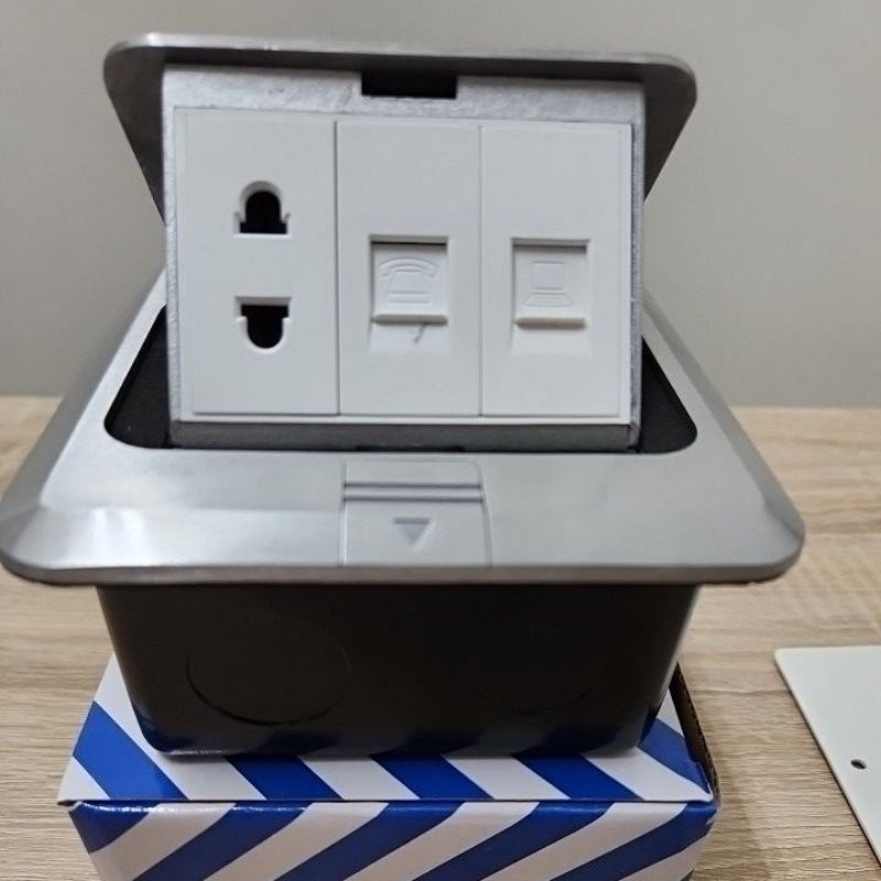 Jual Stop Kontak Lantai Stop Kontak Data + Telp | Shopee Indonesia