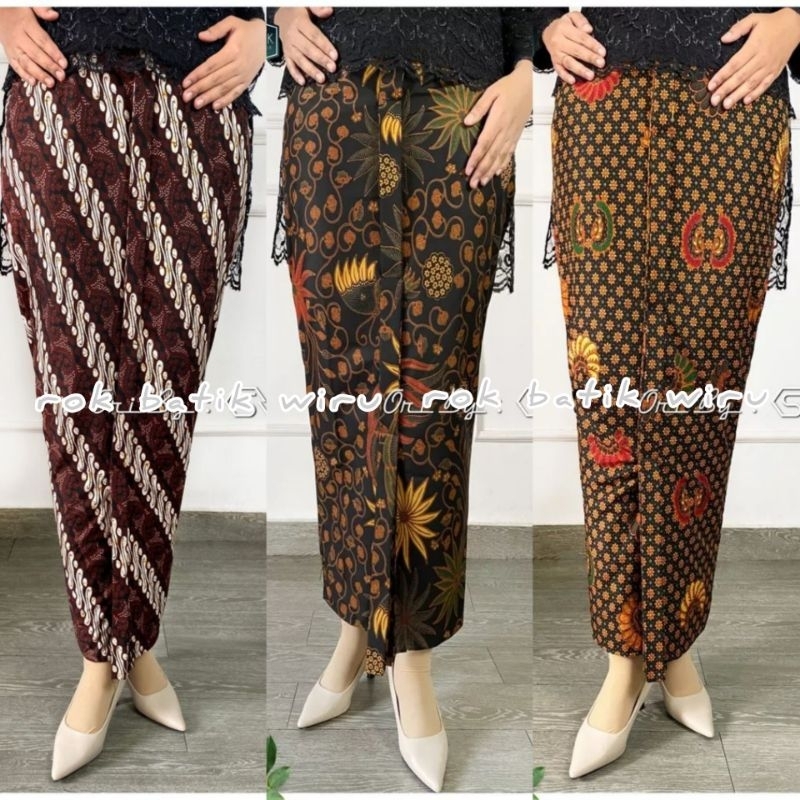 Jual GROSIR ROK BATIK WIRU JARIK BAWAHAN KEBAYA PREMIUM | Shopee Indonesia