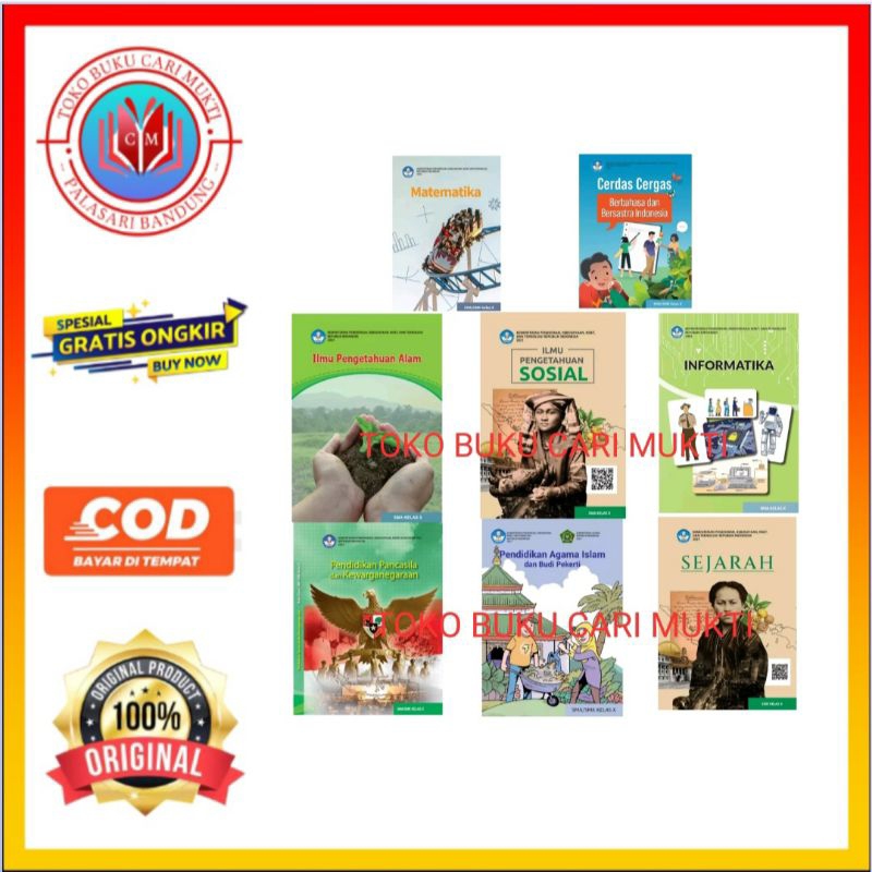 Jual Buku Paket SMA/MA Kelas 10 Kurikulum Merdeka | Shopee Indonesia