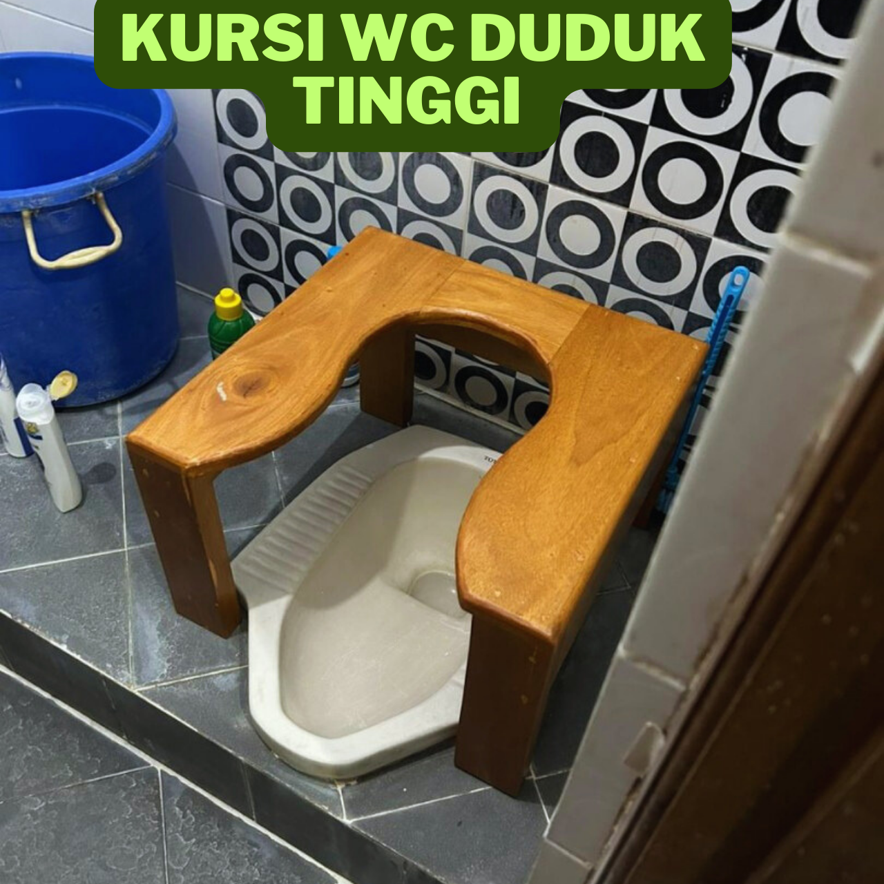 Jual KURSI WC DUDUK Model U Bangku Toilet Kamar Mandi Homegreenindustri ...