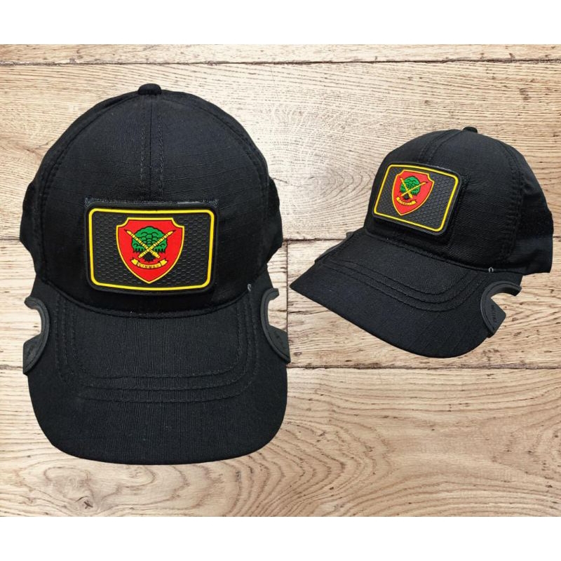 Jual Topi tactical coak perekat logo linmas | Shopee Indonesia