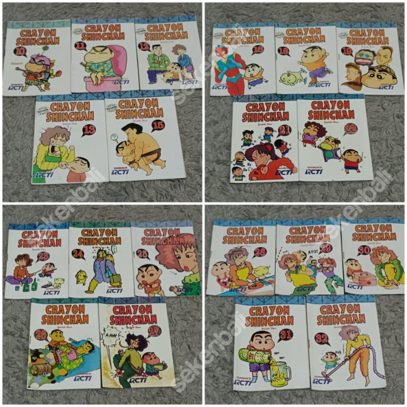 Jual Komik Kecil Crayon Shinchan Murah - Buku Komik Mini (Silakan Baca ...