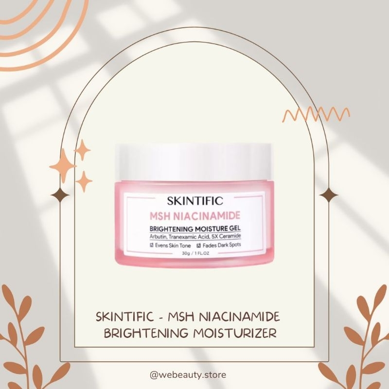 Jual Skintific MSH Niacinamide Brightening Moisturizer Glowing Moisture ...