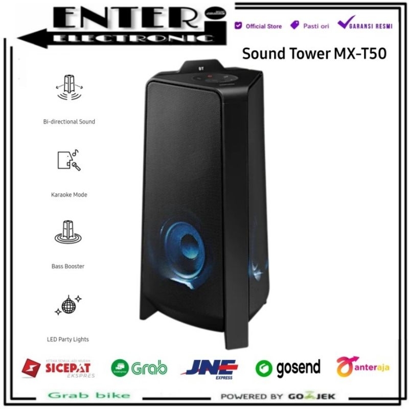 Jual SAMSUNG MX T50 SOUND TOWER SPEAKER PORTABLE PARTY KARAOKE