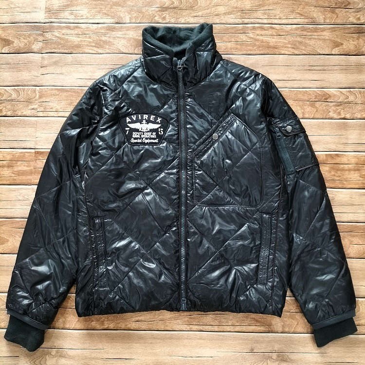 Jual AVIREX puffer jacket Shopee Indonesia