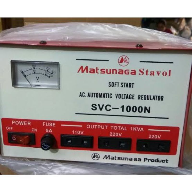 Jual Stabilizer Matsunaga Watt Stavol Matsunaga Watt