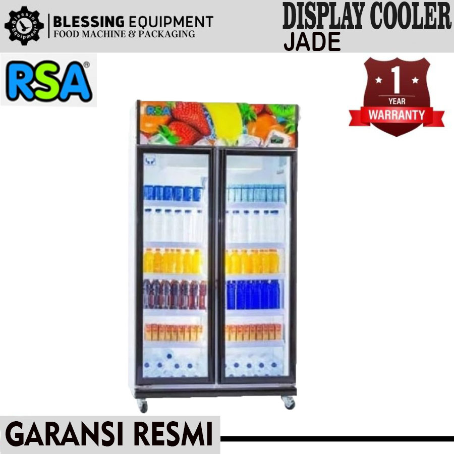 Jual SHOWCASE JADE 800 L / LEMARI PENDINGIN / COOLER RSA JADE RSA ...