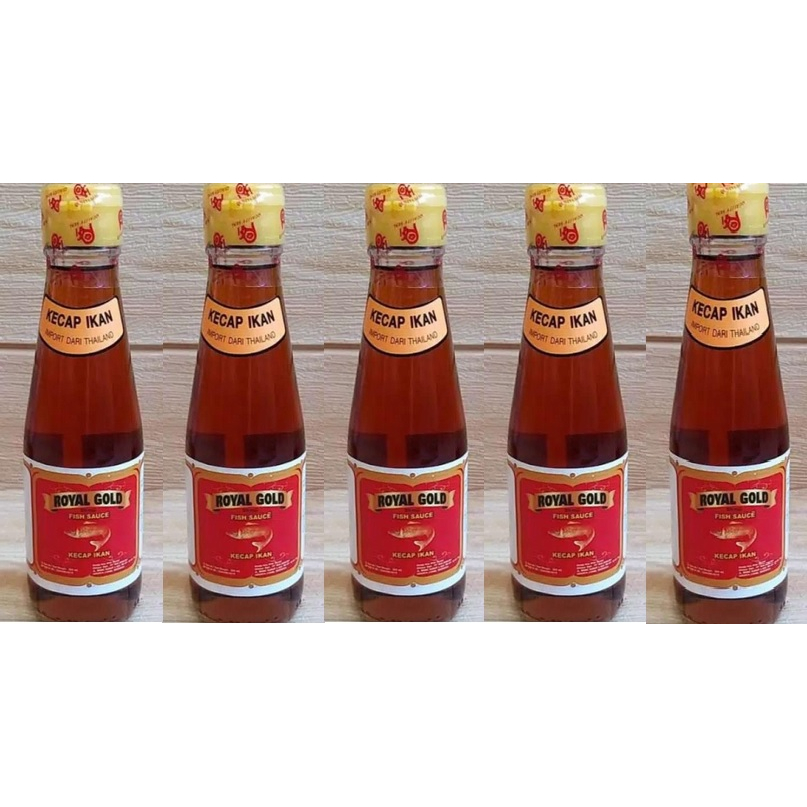 Jual Royal Gold Fish Sauce Royal Gold / Kecap Ikan Cap Ikan Merah 200