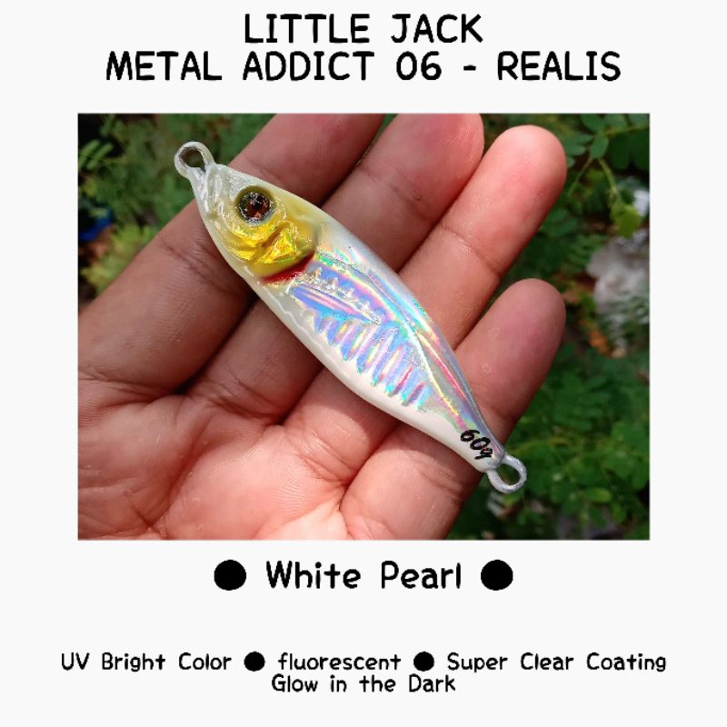Jig Little Jack Metal Addict Type 06| Leurres métalliques jig