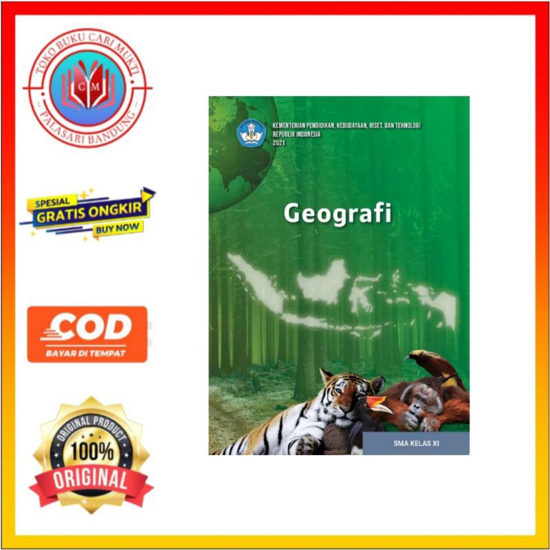 Jual Buku Geografi Untuk SMA Kelas XI Kurikulum Merdeka | Shopee Indonesia