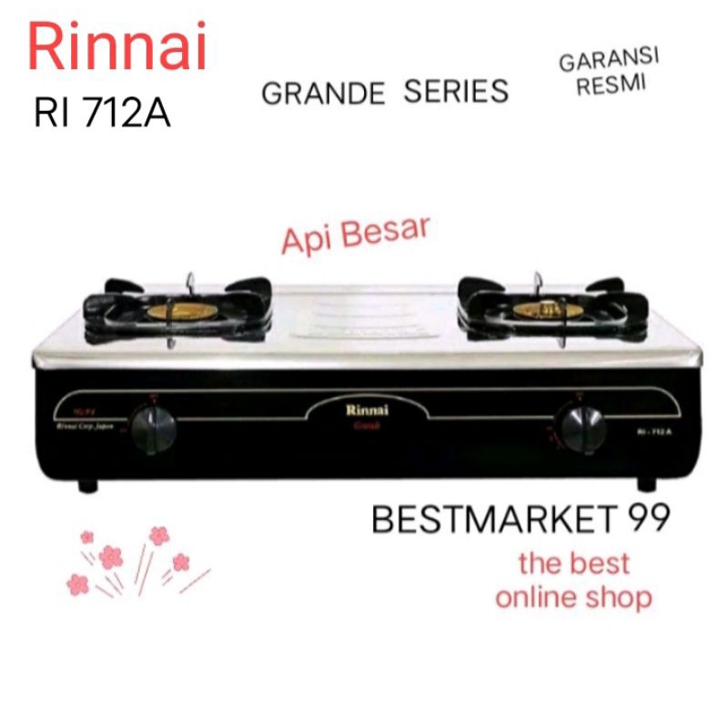 Jual Promo Kompor Rinnai Ri A Grande Series Tungku Shopee Indonesia