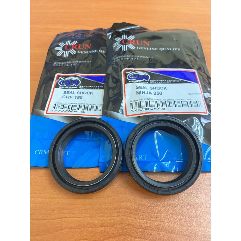 Jual (CRUN) Seal Shock CRF 150 37x50x11 Ninja 250 / Sil Shock Depan CRF