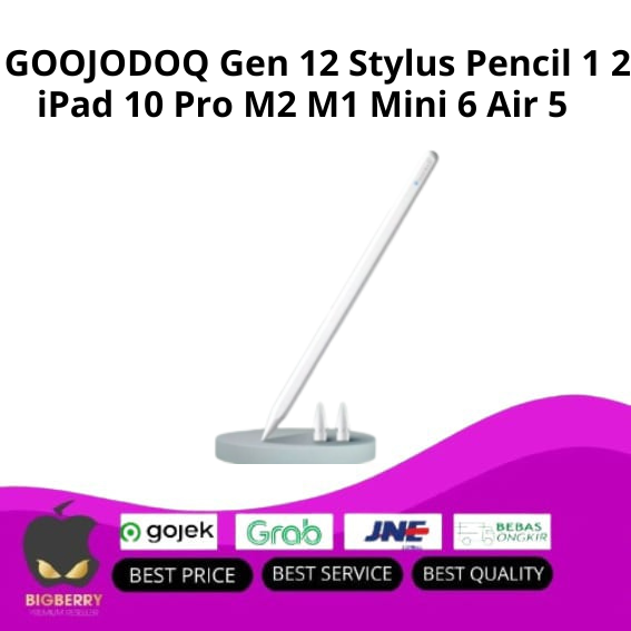 Jual GOOJODOQ Gen 12 Stylus Pencil 1 2 Apple iPad 10 Pro M2 M1 Air 5 ...