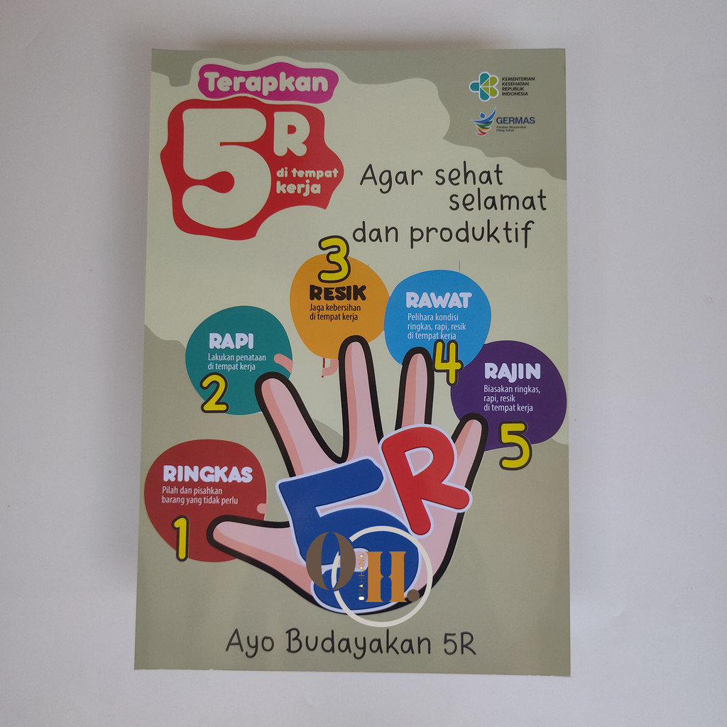 Jual Poster Budayakan 5 R - Poster Kesehatan - Poster 5R - Budaya kerja ...