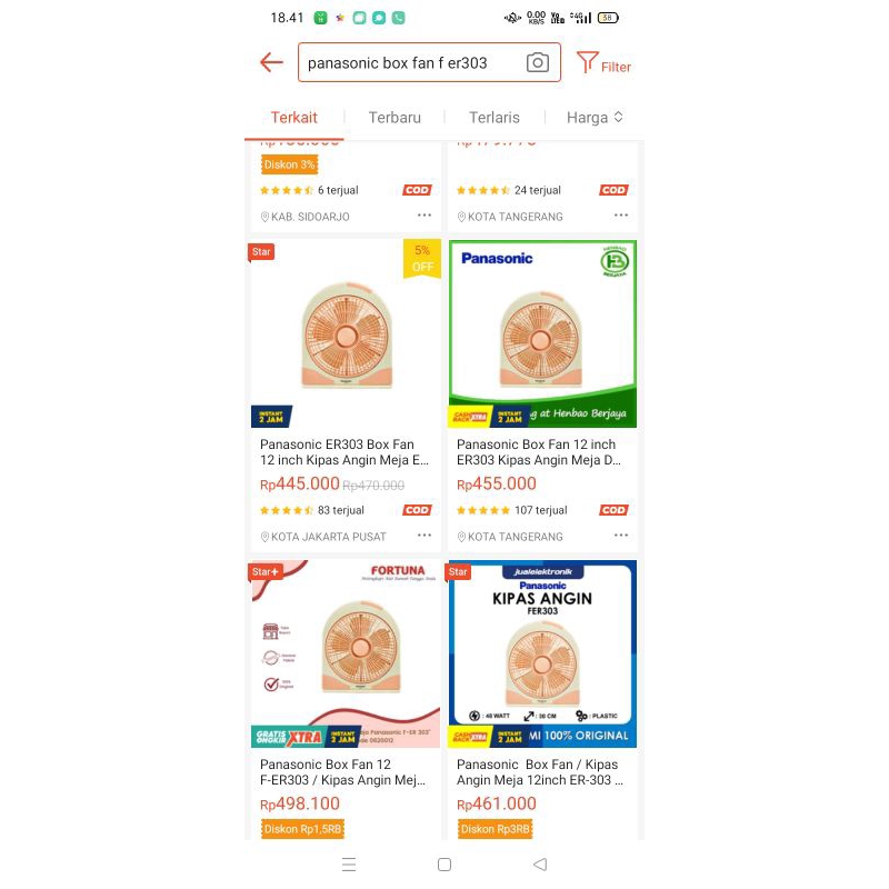 Jual box fan | Shopee Indonesia