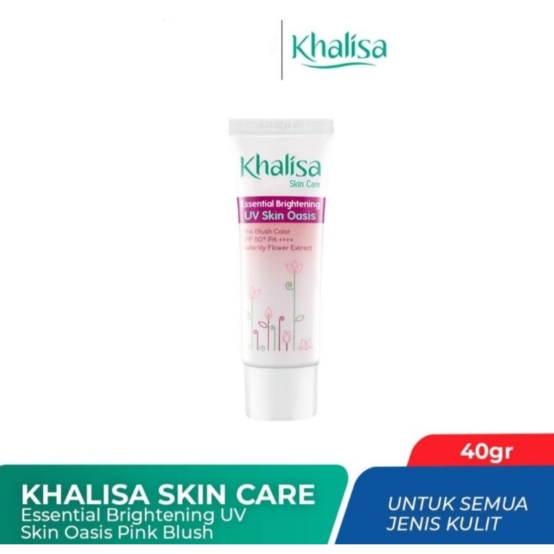 Jual KHALISA UV SKIN OASIS SPF 50 PA+++ | Khalisa Sunscreen | Cleanser ...