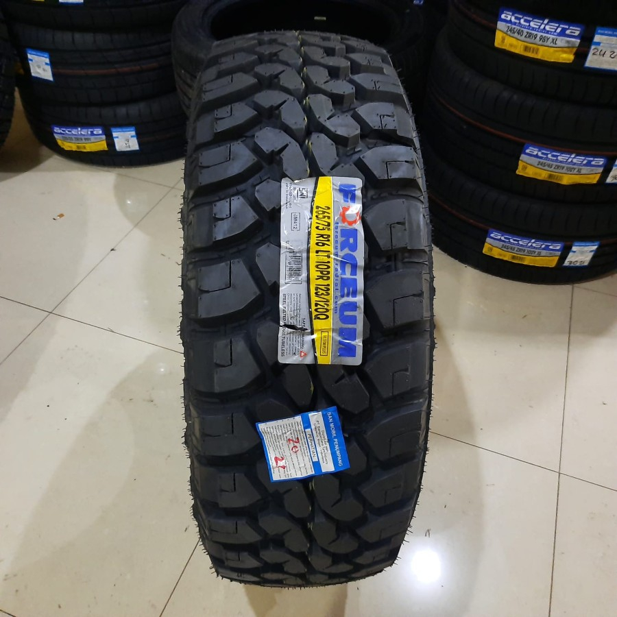 Jual Ban Fortuner MT ukuran 265/75 R16 FORCEUM MT ban hilux triton dll ...