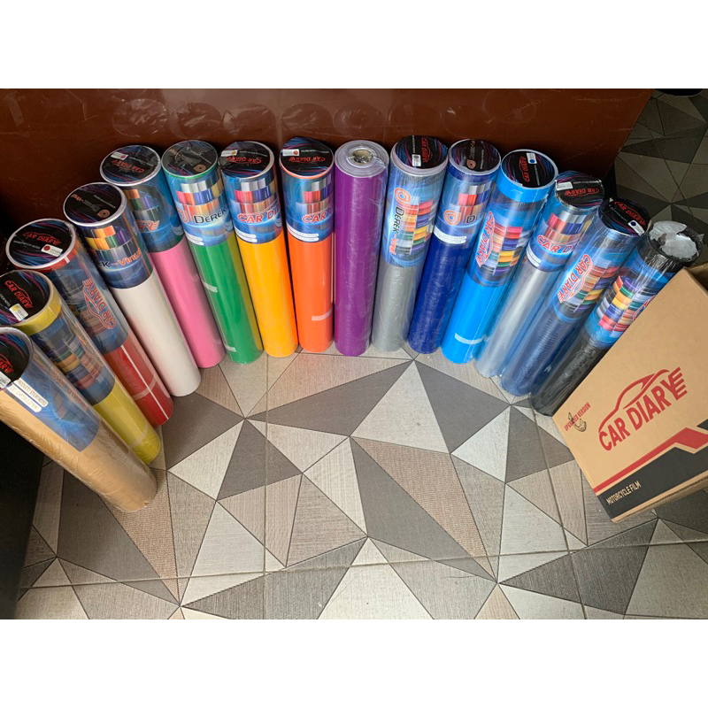 Jual Sticker Derek Vinil / Car Diary 45cm x panjang 1 Meter | Shopee ...