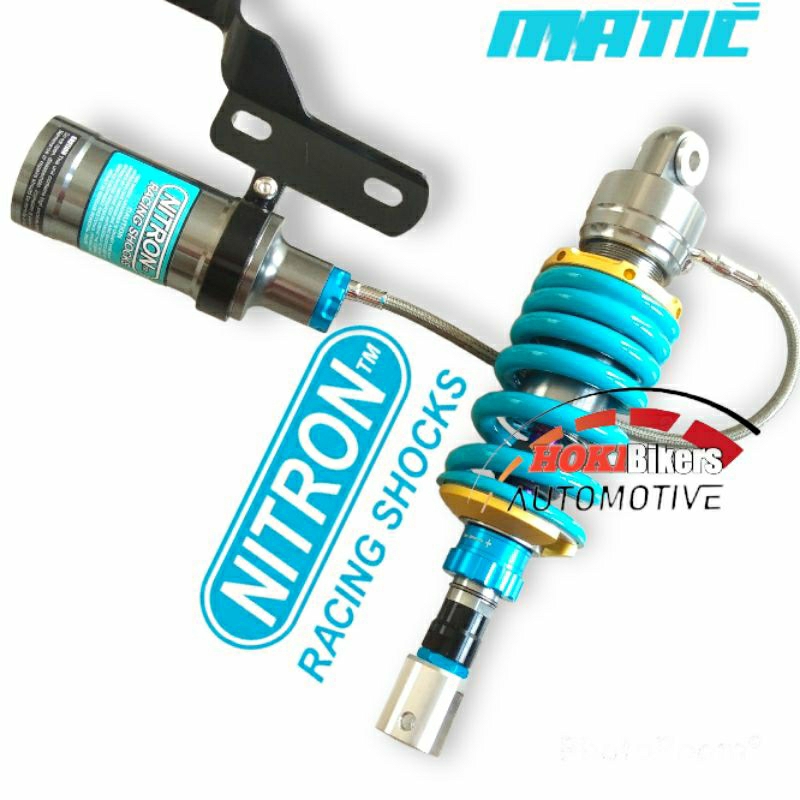 Jual Ppromo Shockbreaker Nitrogen Metic Tabung Pisah Mdel Nitroni Matic Nitrongen Thailand Mio