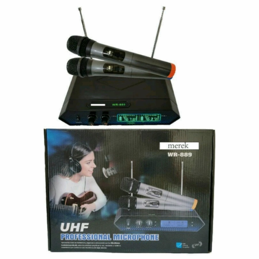 Jual Mic Wireless Shure WR 889 wr889 Shopee Indonesia