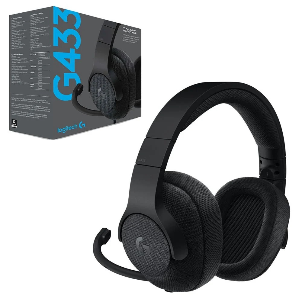Jual Logitech G433 7.1 Surround Gaming Headset | Shopee Indonesia