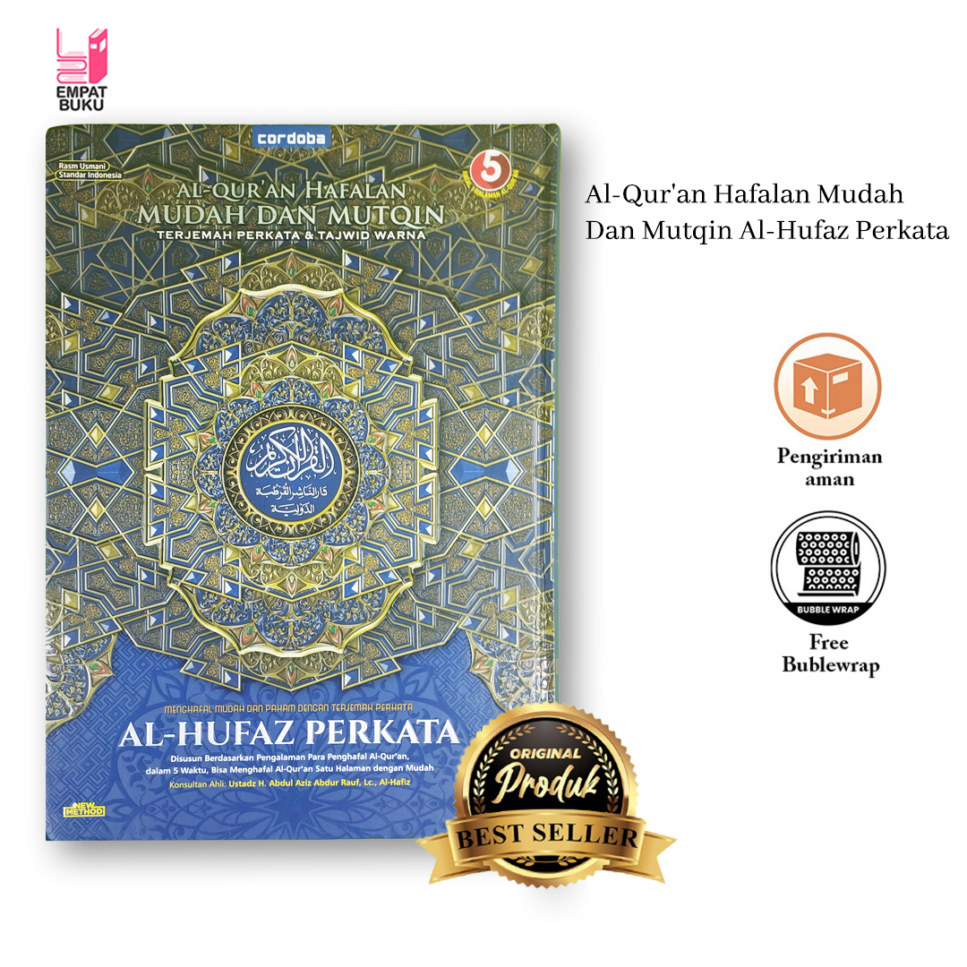 Jual Al- Qur'an Hafalan Mudah Dan Mutqin Al- Hufaz Perkata (BESAR BIRU ...