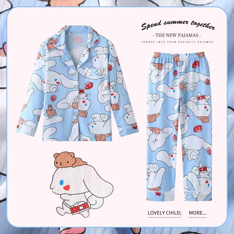 Jual OSAKA PIYAMA ANAK PIAMA BAJU TIDUR CINNAMON ROLL SETELAN LENGAN ...