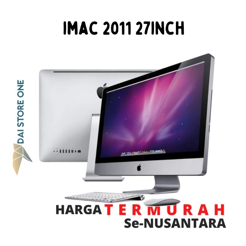 Jual iMac 21.5-inch 2013 Core i5/ i7 / 16GB / 2TB Second Original