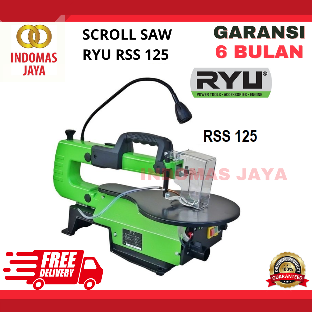 Jual Ryu Rss Mesin Scroll Saw Mesin Gergaji Scroll Saw Ryu Shopee