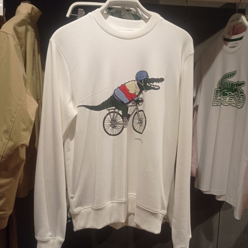 Jual LACOSTE SWITER ORIGINAL new logo | Shopee Indonesia