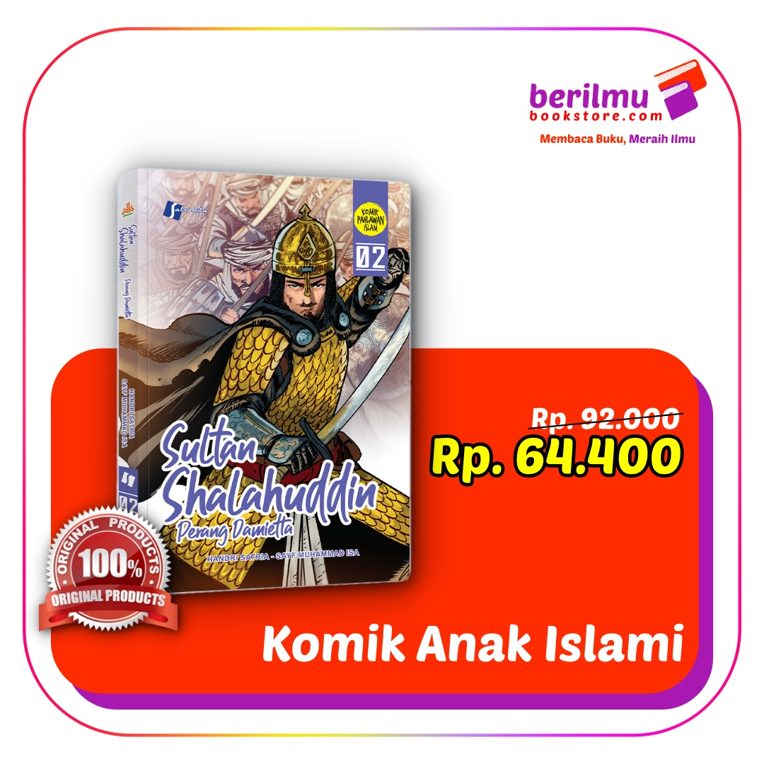 Jual Komik Sultan Shalahuddin 02 : Perang Damietta | Komik Anak Islami ...