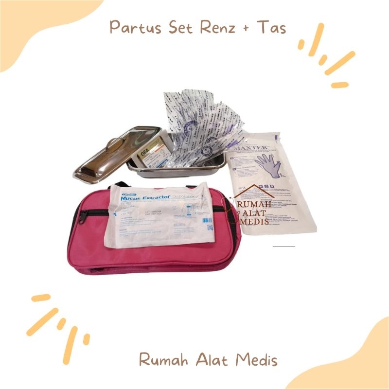 Jual Alat Medis Partus Set RENZ 15 Item Partusset Partus Set Alat ...