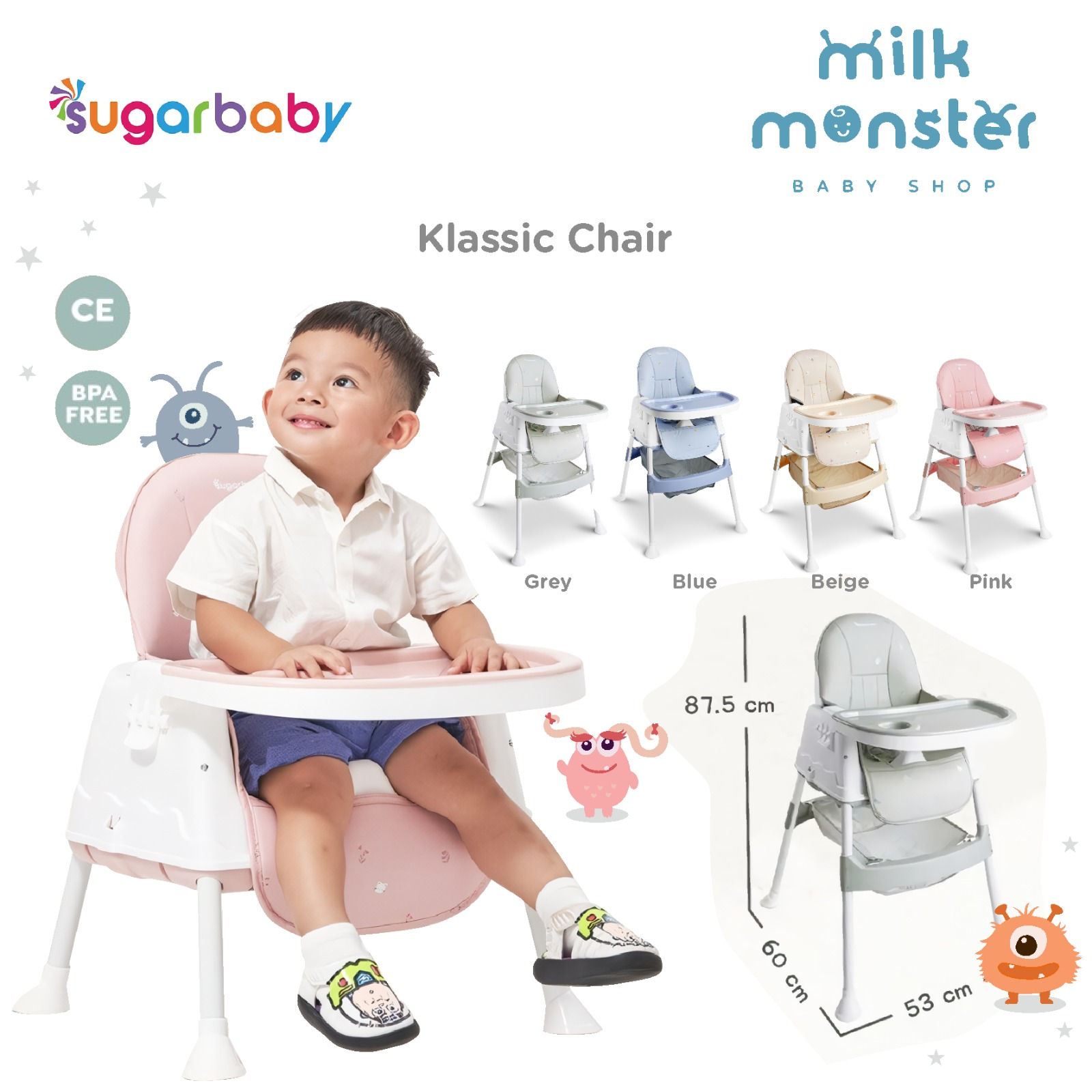 Baby chair hot sale sugar baby