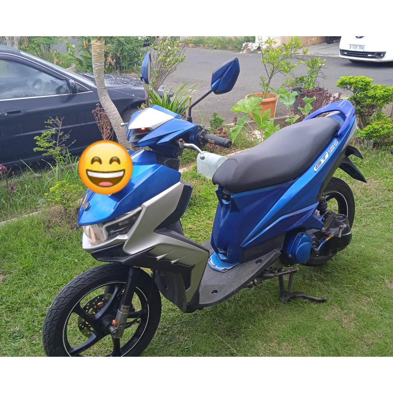 Jual Paket Motor Matic Yamaha Xeon Gt Cc Tahun Warna Biru Silver Motor Matic Xeon Gt