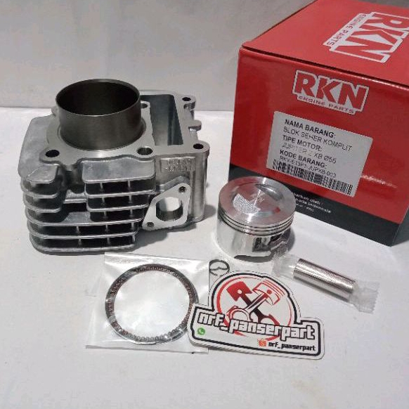 Jual BLOK SEHER JUPITER Z 55 MM//BORING SET PISTON KIT BORE UP YAMAHA