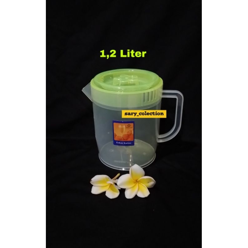 Jual Eskan Karina 12 Liter Teko Plastik Green Line Shopee Indonesia 3477