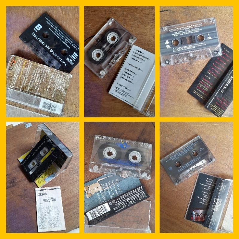 Jual KASET PITA Bekas Original || Barat || Phil Perry, Bon Jovi, Rush ...