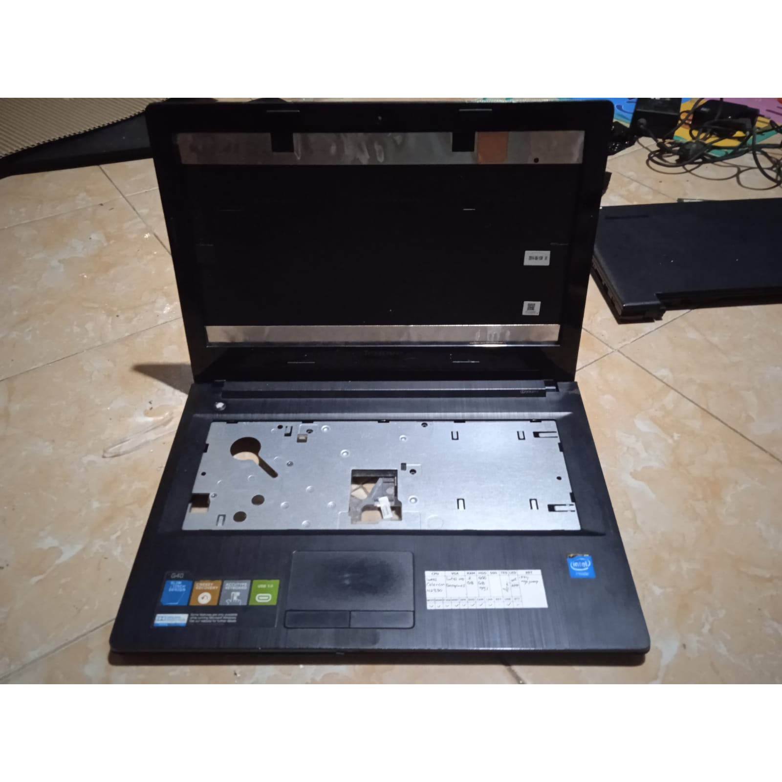 Jual casing laptop lenovo G4045 G4030 G4070 G4080 Z4045 Z4030 Z40